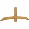 Ekena Millwork Bellingham Rough Sawn Timber Gable Bracket, Western Red Cedar, 72"W x 24"H x 2"D x 4"F, 8/12 Pitch GBW072X24X0204BEL00RWR - alternate 4